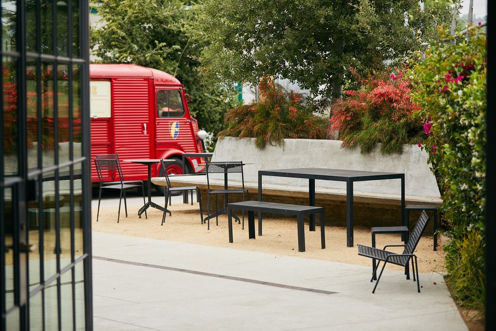 RAD for La Colombe: Custom Patio Cafe Furniture
