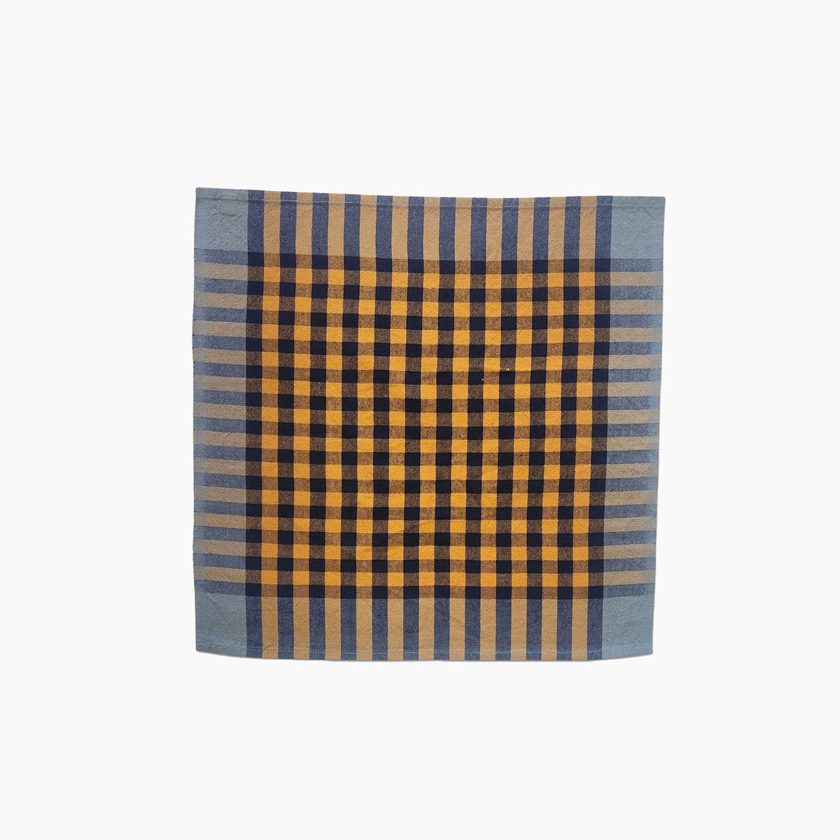 All Roads | Grid Napkin Pair - Storm