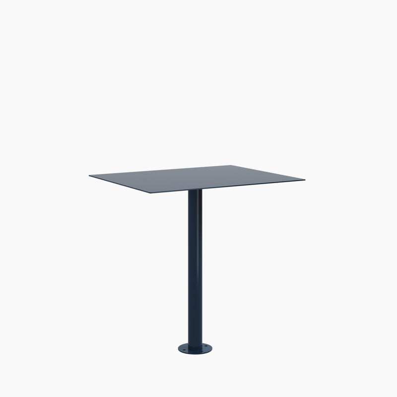 Cafe Table - Rectangular Top, Bolted Base