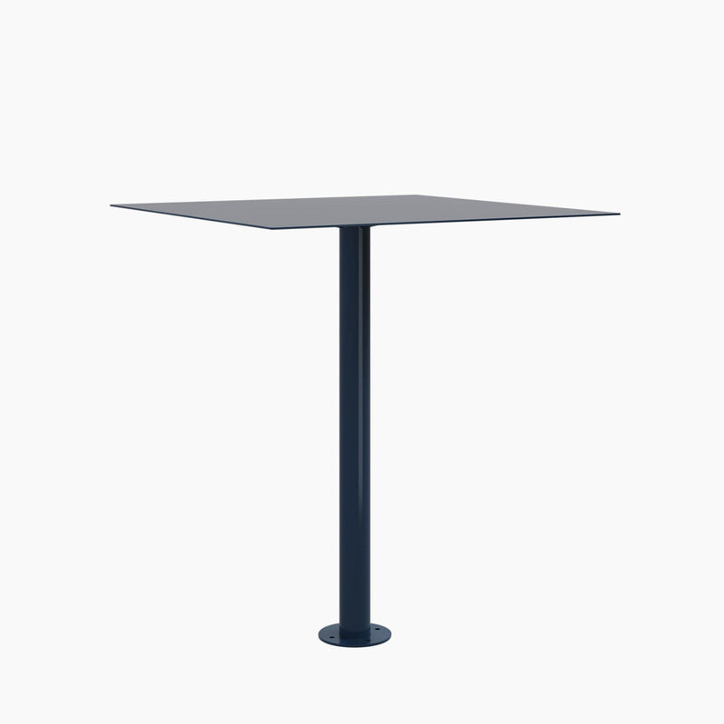 Cafe Table - Rectangular Top, Bolted Base