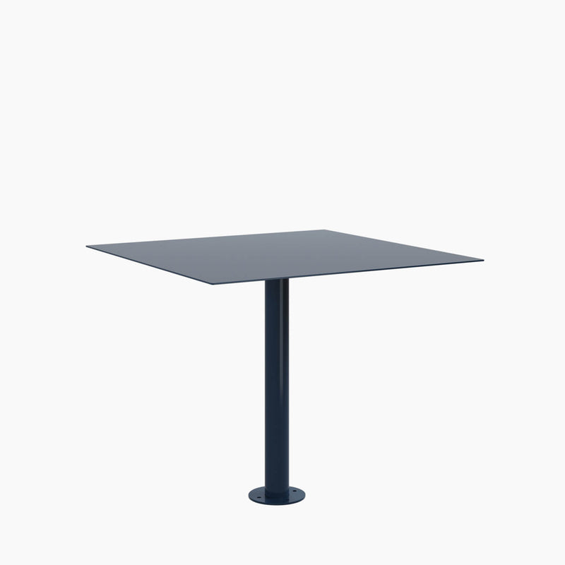 Cafe Table - Rectangular Top, Bolted Base