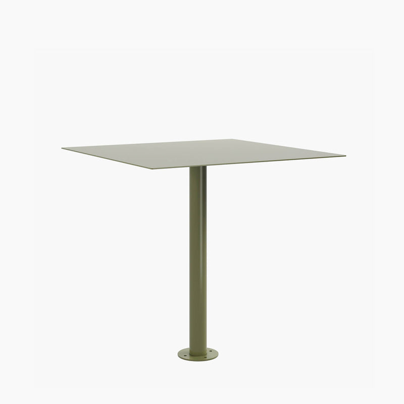 Cafe Table - Rectangular Top, Bolted Base