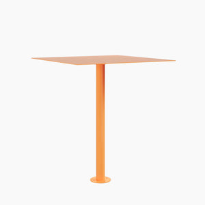 Cafe Table - Rectangular Top, Bolted Base
