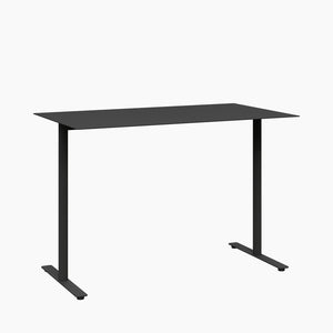 ADA Cafe Table - Rectangular Top, T-Leg Base