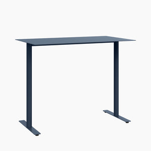 ADA Cafe Table - Rectangular Top, T-Leg Base