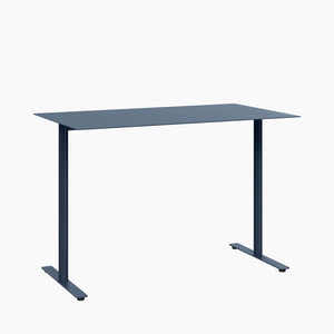 ADA Cafe Table - Rectangular Top, T-Leg Base