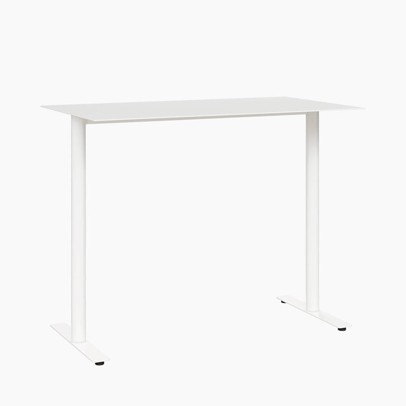 ADA Cafe Table - Rectangular Top, T-Leg Base