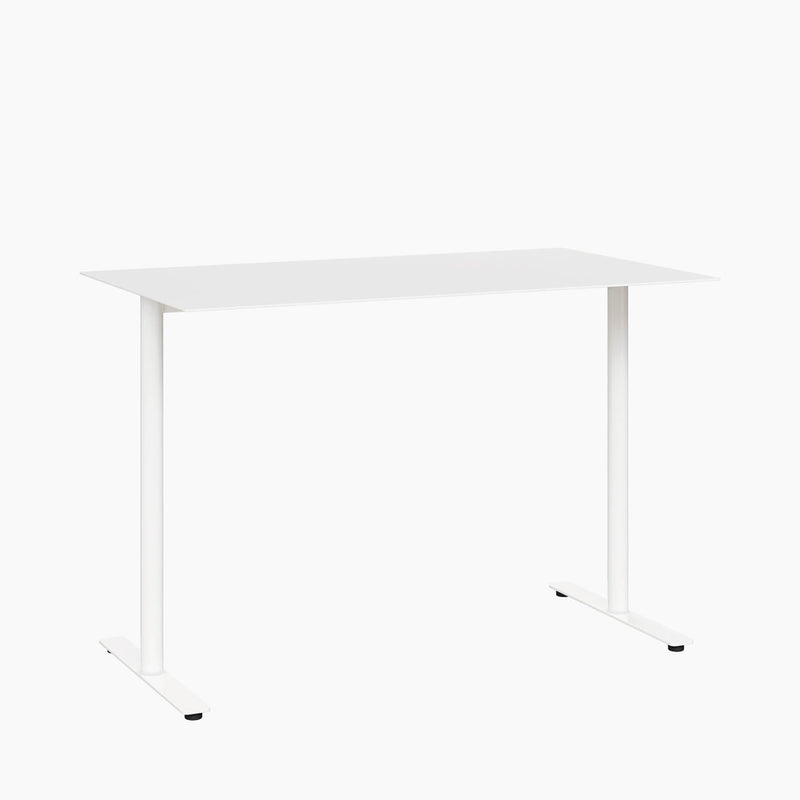ADA Cafe Table - Rectangular Top, T-Leg Base