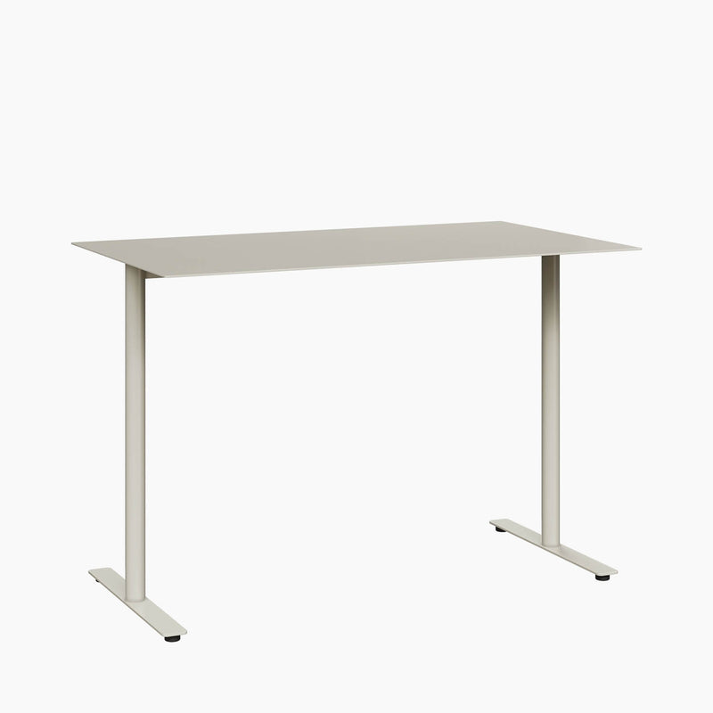 ADA Cafe Table - Rectangular Top, T-Leg Base