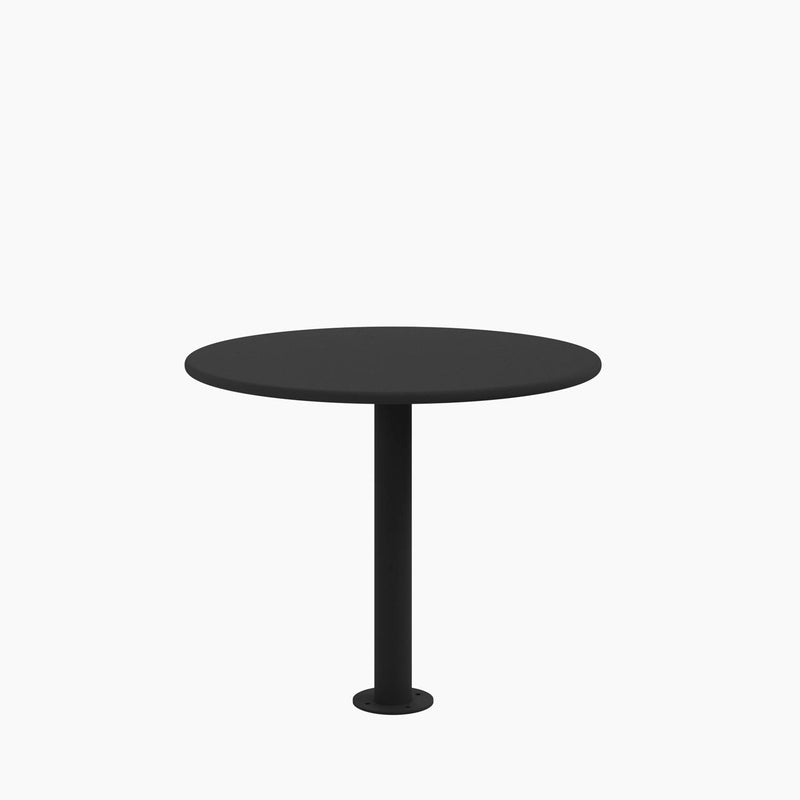 Cafe Table - Round Top, Bolted Base