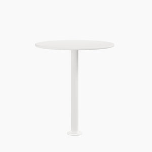 Cafe Table - Round Top, Bolted Base