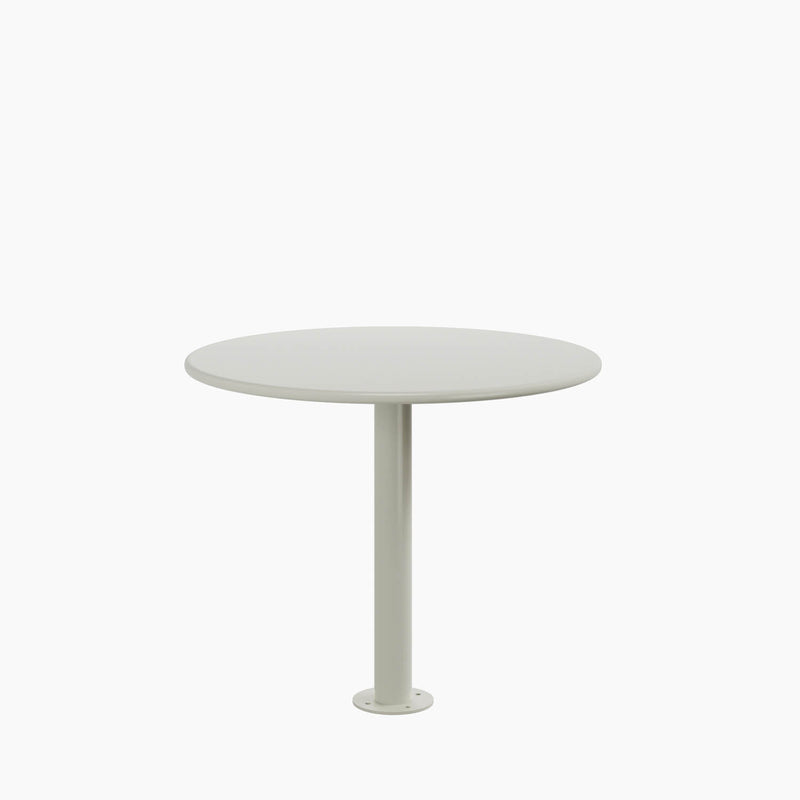 Cafe Table - Round Top, Bolted Base