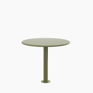 Cafe Table - Round Top, Bolted Base