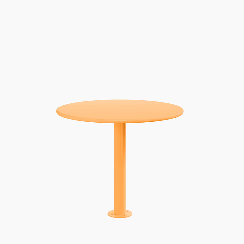 Cafe Table - Round Top, Bolted Base