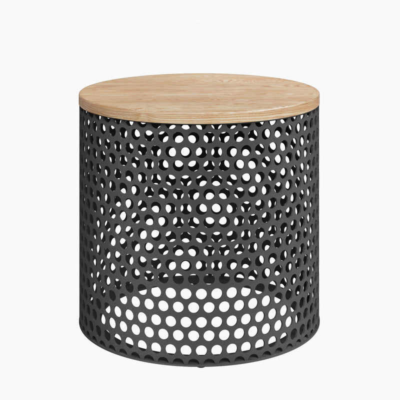 Drum Side Table