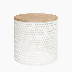 Drum Side Table