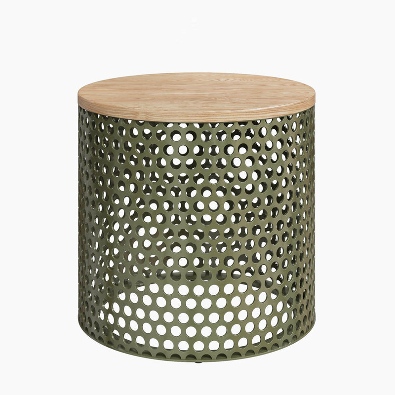 Drum Side Table