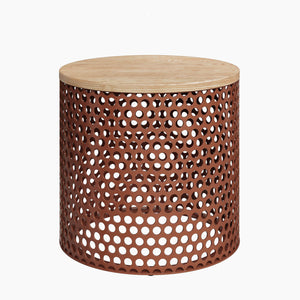 Drum Side Table