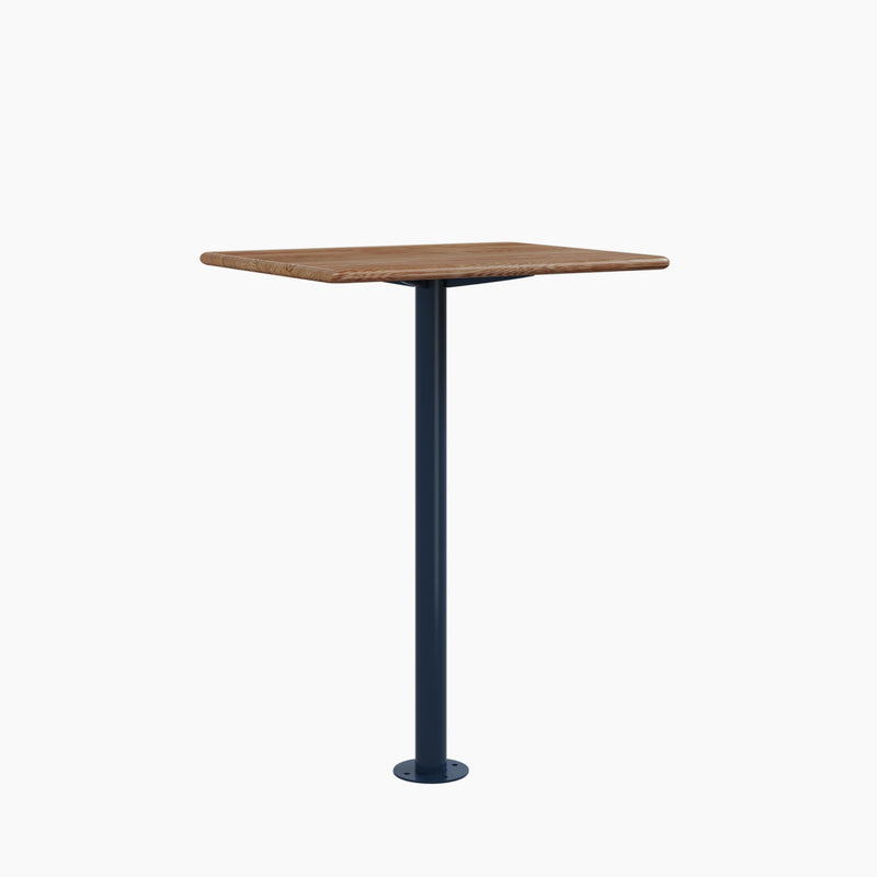 Cafe Table - Rectangular Top, Bolted Base