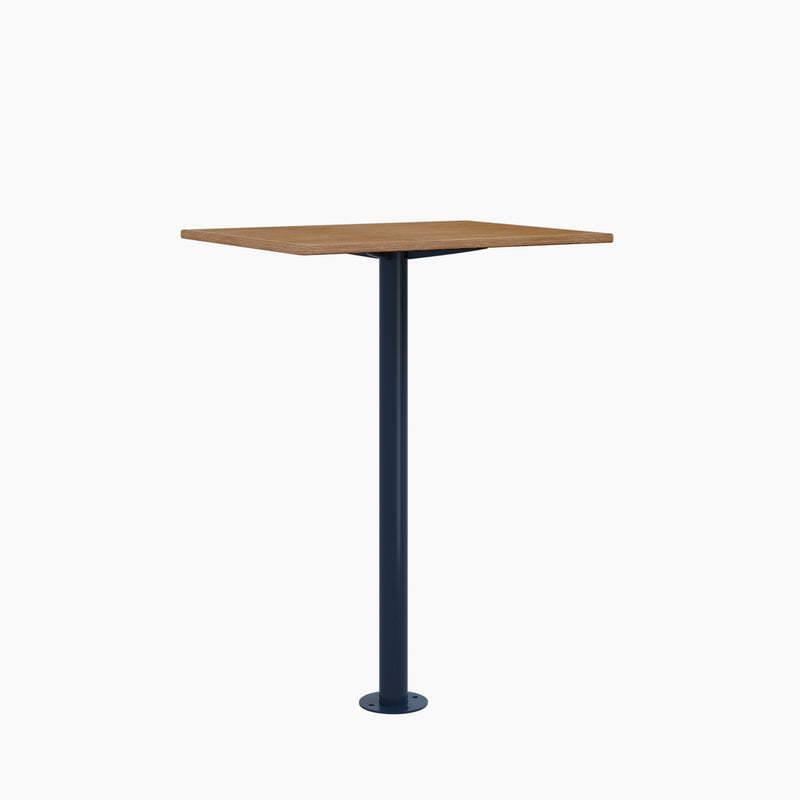 Cafe Table - Rectangular Top, Bolted Base