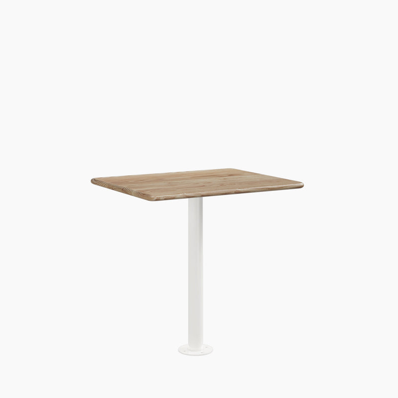 Cafe Table - Rectangular Top, Bolted Base