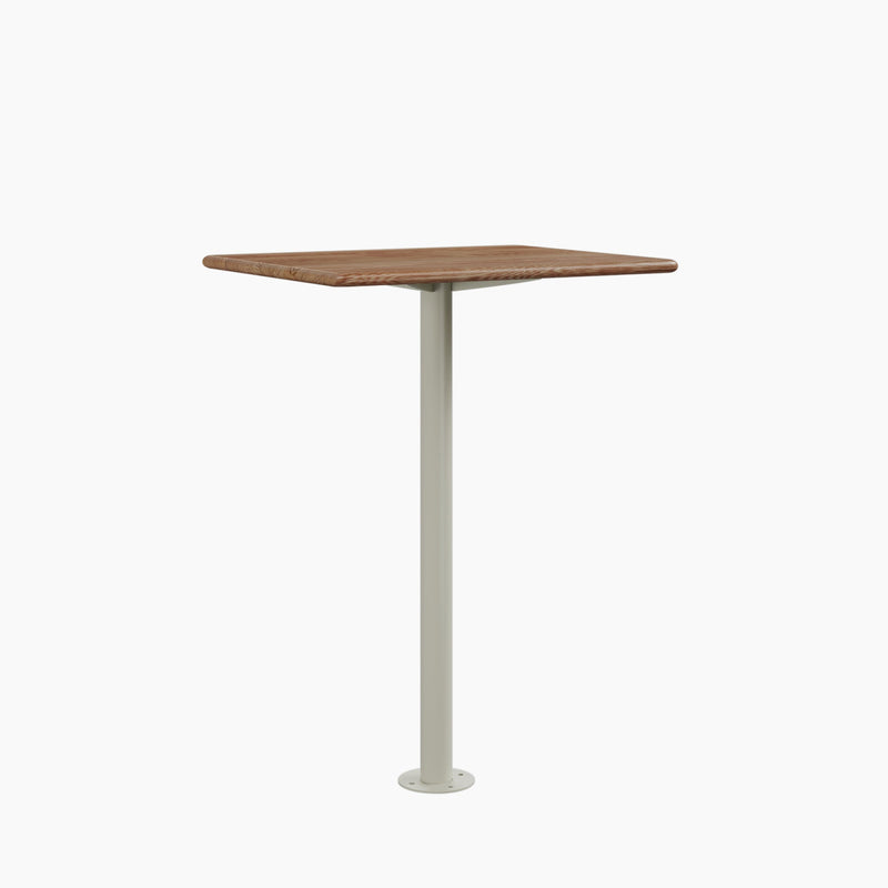 Cafe Table - Rectangular Top, Bolted Base