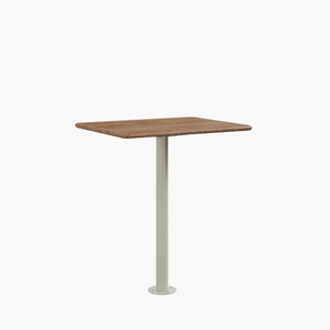 Cafe Table - Rectangular Top, Bolted Base