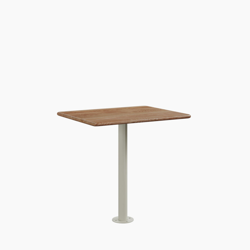 Cafe Table - Rectangular Top, Bolted Base