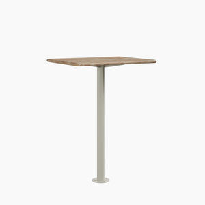 Cafe Table - Rectangular Top, Bolted Base