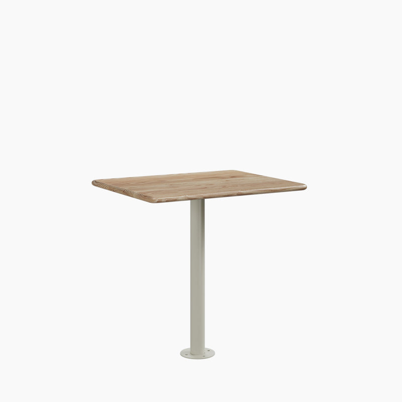 Cafe Table - Rectangular Top, Bolted Base