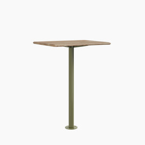 Cafe Table - Rectangular Top, Bolted Base