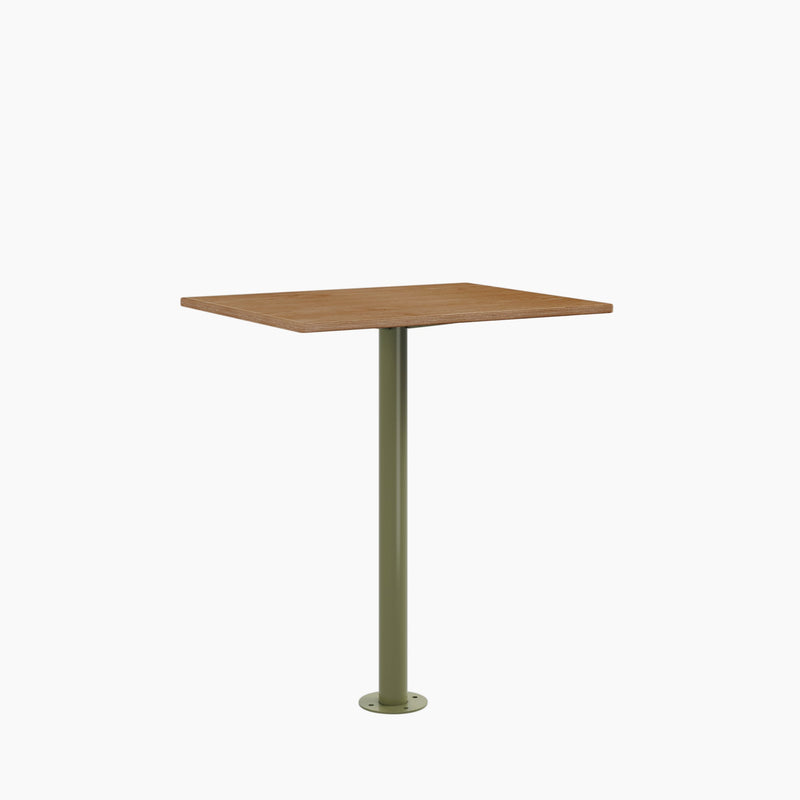 Cafe Table - Rectangular Top, Bolted Base