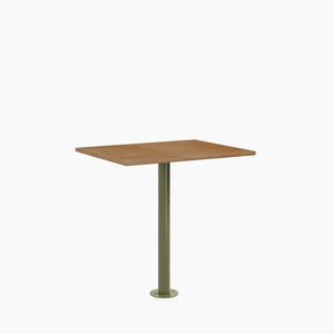 Cafe Table - Rectangular Top, Bolted Base