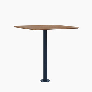 Cafe Table - Rectangular Top, Bolted Base