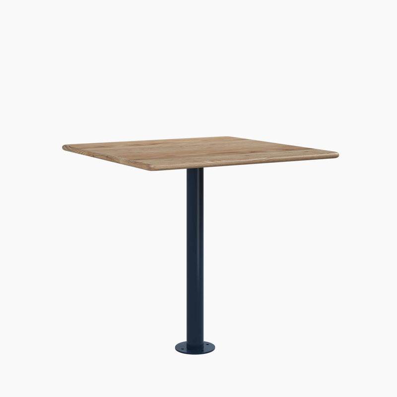 Cafe Table - Rectangular Top, Bolted Base