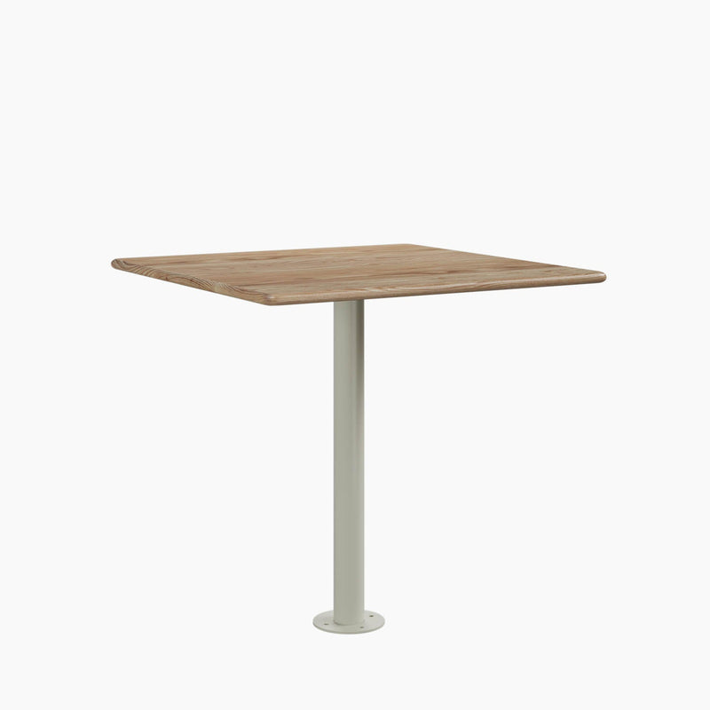 Cafe Table - Rectangular Top, Bolted Base