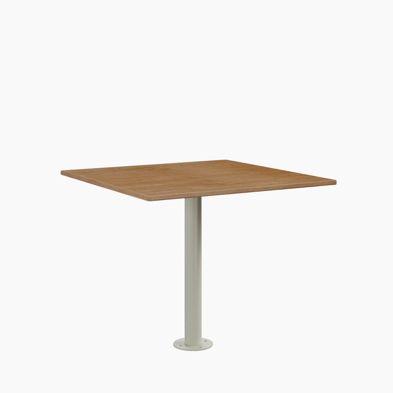 Cafe Table - Rectangular Top, Bolted Base