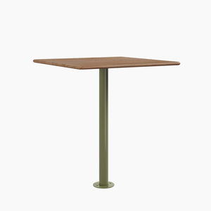 Cafe Table - Rectangular Top, Bolted Base