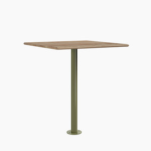 Cafe Table - Rectangular Top, Bolted Base