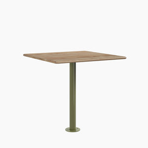 Cafe Table - Rectangular Top, Bolted Base