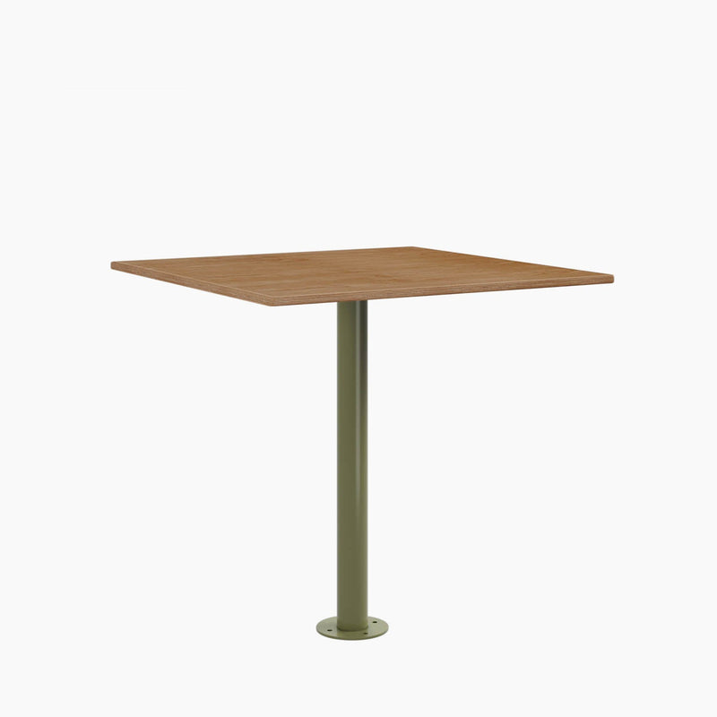 Cafe Table - Rectangular Top, Bolted Base