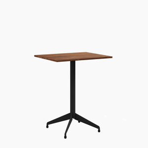 Cafe Table - Rectangular Top, Flat Base