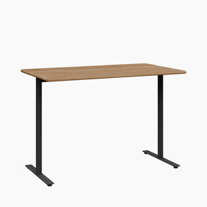 ADA Cafe Table - Rectangular Top, T-Leg Base