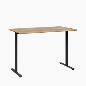 Cafe Table - Rectangular Top, T-Leg Base