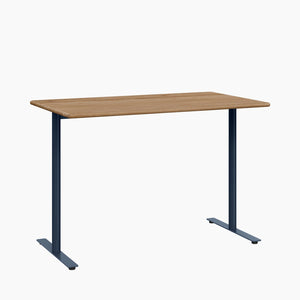 Cafe Table - Rectangular Top, T-Leg Base