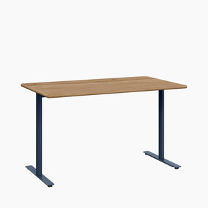 Cafe Table - Rectangular Top, T-Leg Base