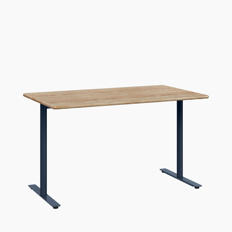 Cafe Table - Rectangular Top, T-Leg Base