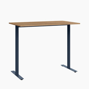 Cafe Table - Rectangular Top, T-Leg Base