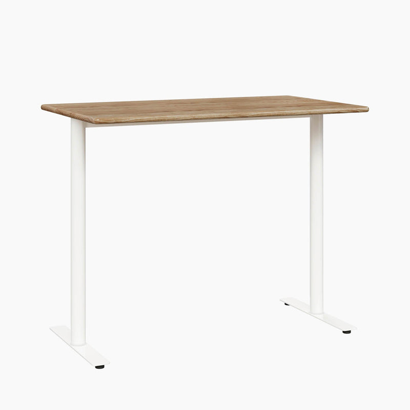 Cafe Table - Rectangular Top, T-Leg Base