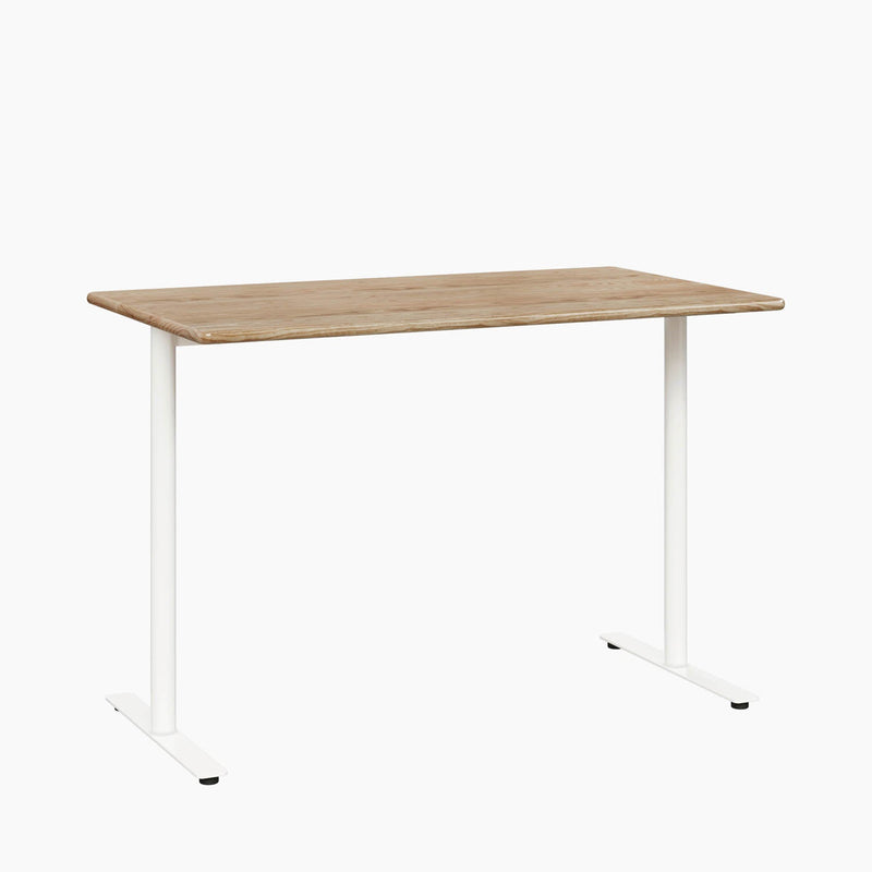 Cafe Table - Rectangular Top, T-Leg Base